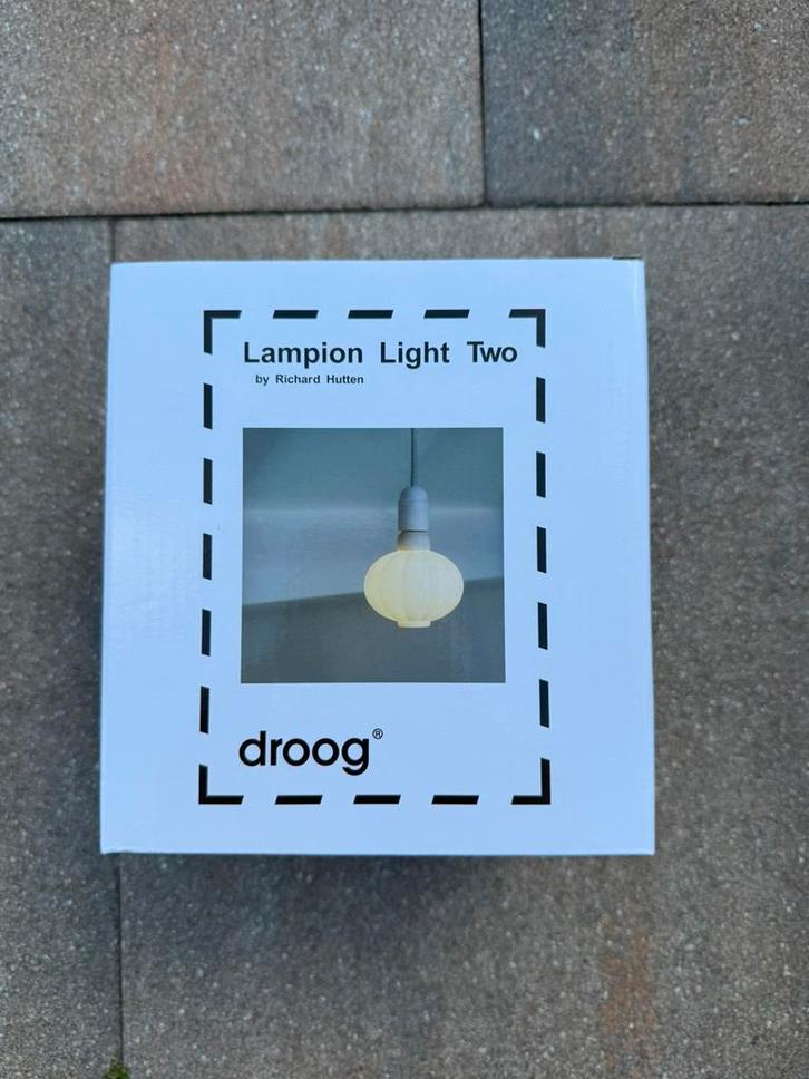 Lampion Light Two - Droog - Nieuw in doos, Huis en Inrichting, Lampen | Hanglampen, Nieuw, Minder dan 50 cm, Kunststof, Ophalen of Verzenden