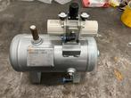 SMC VBAT05A-SV-Q  drukverhoger Luchttank 5L - 20 Bar, Doe-het-zelf en Verbouw, Compressors, Minder dan 25 liter, Ophalen of Verzenden