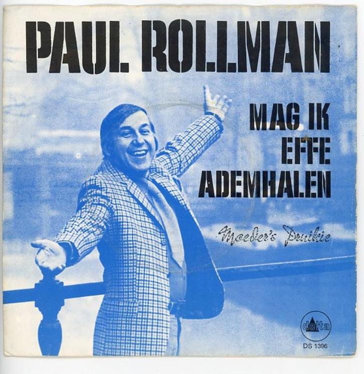 Top 40- Single van Paul Rollman uit 1971 ***, Cd's en Dvd's, Vinyl | Nederlandstalig, Gebruikt, Levenslied of Smartlap, Overige formaten
