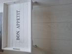 dienblad/ serving tray, Huis en Inrichting, Woonaccessoires | Dienbladen, Ophalen, Gebruikt, Rechthoekig, Hout