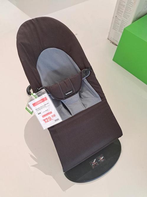 Baby Björn Bouncer Balance Soft Cotton Black/Dark Grey, Kinderen en Baby's, Wipstoeltjes, Zo goed als nieuw, Wipstoel, Overige merken