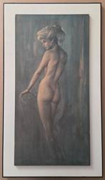 Leo Jansen 1930-1980. Naakt. Staande vrouw. Art print., Ophalen of Verzenden