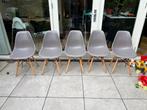 Skögur 5 eetkamerstoelen, Huis en Inrichting, Stoelen, Ophalen, Zo goed als nieuw, Grijs, Vijf, Zes of meer stoelen