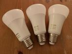 Philips Hue white ambiance 806 lumen lampen - 3 stuks - E27, Huis en Inrichting, Lampen | Losse lampen, 30 tot 60 watt, Led-lamp
