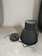 Hanglamp | 38cm | Hektar | Donker grijs, Huis en Inrichting, Lampen | Lampenkappen, Ophalen, Zo goed als nieuw, Grijs, Rond