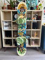 Burton snowboard 159 met deathfalcon Re:flex bindingen L, Sport en Fitness, Snowboarden, Ophalen of Verzenden, Gebruikt, Board
