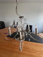 kroonluchter met 5 LEDlampen, Ophalen, Klassiek, Zo goed als nieuw, Metaal