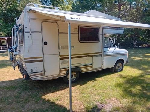 Camper Ford Transit  120-D oldtimer  kampeer auto, Caravans en Kamperen, Voortenten en Luifels, Gebruikt, Ophalen