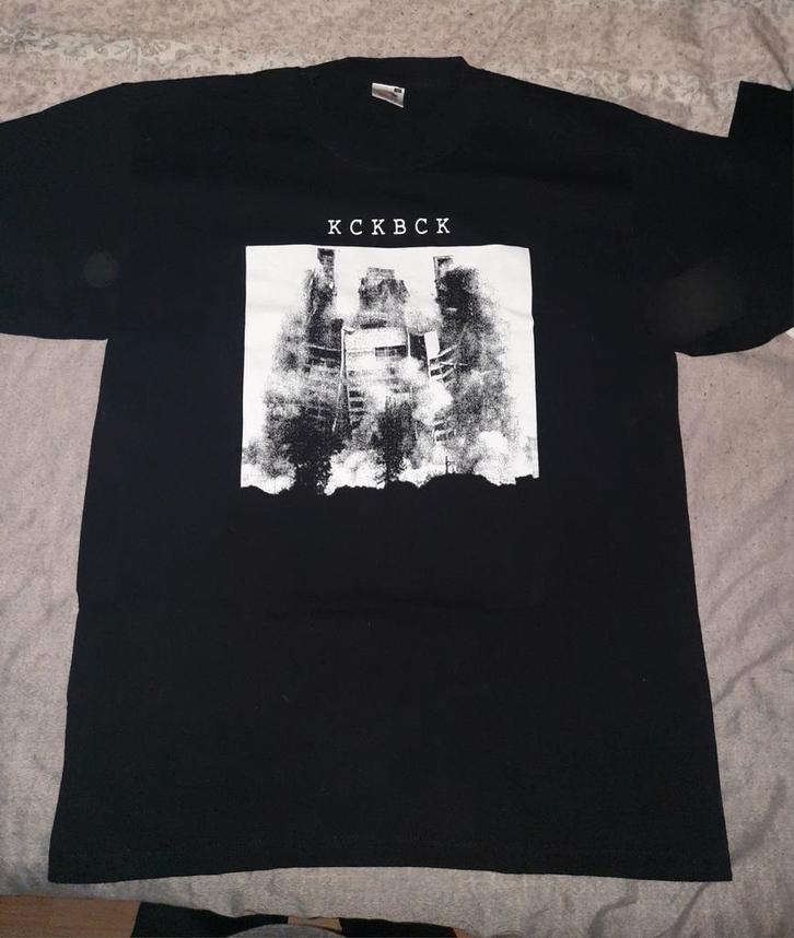 Kickback shirt maat L zgan hardcore hatecore arkangel h8000, Kleding | Heren, T-shirts, Zo goed als nieuw, Zwart, Ophalen of Verzenden