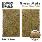 Terrein Grass Mat Cutouts - Brown Moor Fields 10339 HO, Hobby en Vrije tijd, Modeltreinen | H0, Overige merken, Gelijkstroom of Wisselstroom