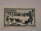 Saint-pierre et miquelon 1942  OPDRUK  FRANC LIBRE FNFL 1942, Ophalen of Verzenden, Postfris, Noord-Amerika