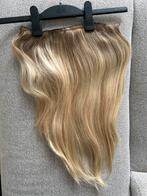 Echt haar extensions 48cm - 2 banen, Ophalen, Zo goed als nieuw, Pruik of Haarverlenging