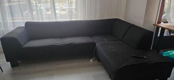 Zwarte hoekbank Gratis!