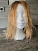 Haarwerk van echt haar, Sieraden, Tassen en Uiterlijk, Uiterlijk | Haarverzorging, Ophalen of Verzenden, Zo goed als nieuw, Pruik of Haarverlenging