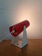 Vintage design spot wandlamp minimalistisch rood wit. , Ophalen of Verzenden, Onbekend, Onbekend, Onbekend