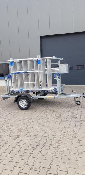  8 mtr  ROLSTEIGER 135 X 250  ASC/euroscaffold  MET AANHANGW beschikbaar voor biedingen