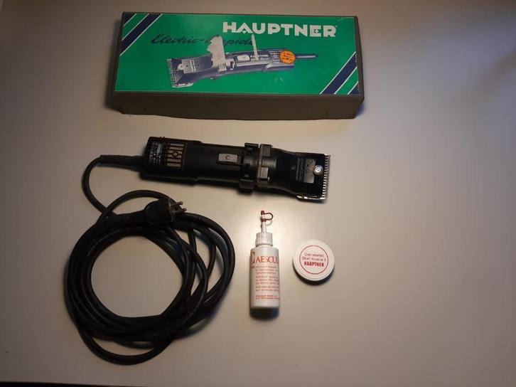 Goed werkend Hauptner scheerapparaat 160Watt, Dieren en Toebehoren, Paarden en Pony's | Verzorgingsproducten, Gebruikt, Ophalen of Verzenden