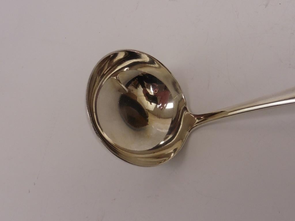 Zilveren sauslepel, 1949                                 Z91, Antiek en Kunst, Ophalen of Verzenden, Zilver