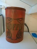 Antiek koffie blik h 50 cm, Ophalen of Verzenden, Gebruikt, Koffie