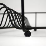 nieuwstaat. afdruiprek zwart metaal gepoedercoat, Ophalen of Verzenden, Nieuw