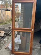 Hordeur van hardhout, Doe-het-zelf en Verbouw, Raamkozijn, Zo goed als nieuw, Hout, Ophalen
