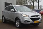 Hyundai ix35 1.6i GDI Business Edition ORG NL. Halfleer, Nav, Origineel Nederlands, Te koop, Zilver of Grijs, 5 stoelen