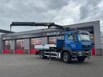 MAN TGM 18-290 4x4 Kraan met Open laadbak HMF Kraan 13 T, 290 pk, Euro 5, MAN, Vierwielaandrijving