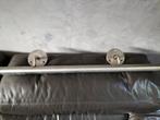Rvs trapleuning 90 cm diameter 50 mm, Ophalen, Zo goed als nieuw