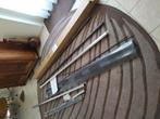 Eenvoudig zonnescherm 400x200x120 uitval antraciet nieuw.., Tuin en Terras, Zonneschermen, Ophalen, Nieuw, 250 cm tot 450 cm, Uitvalscherm