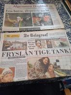 dagbladen compleet ELFSTEDENTOCHT 1997 HENK ANGENENT, Verzamelen, Sportartikelen en Voetbal, Verzenden, Gebruikt, Overige sporten