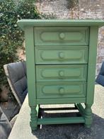 Leuke groene sidetable, Ophalen, 25 tot 50 cm, Rechthoekig, 50 tot 100 cm