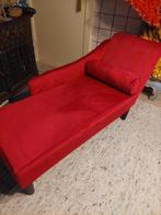 Bordeaux rode sofa.., Ophalen, Zo goed als nieuw, Tweepersoons, Minder dan 150 cm