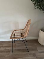 Rotan stoel, Ophalen, Gebruikt, Bruin, Eén