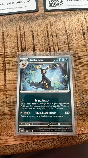 Umbreon 130/197  beschikbaar voor biedingen