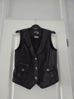 Gilet in mooie kwaliteit maat 40. Zwart met fijn streepje., Kleding | Dames, Tops, Maat 38/40 (M), Zwart, Street One, Ophalen of Verzenden