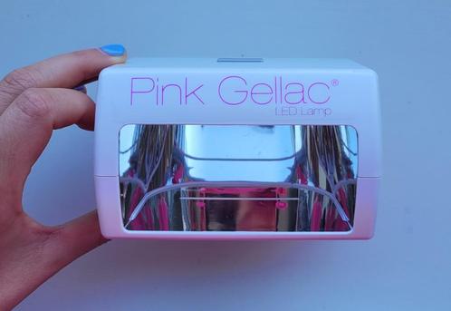 Nieuwe Pink Gellac Compact LED Lamp + 3 gellak kleurtjes, Sieraden, Tassen en Uiterlijk, Uiterlijk | Cosmetica en Make-up, Nieuw