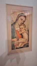 Madonna met kind schilderijlijst., Antiek en Kunst, Ophalen of Verzenden