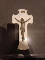 INRI Kruis op marmer 32x17 cm, Antiek en Kunst, Ophalen