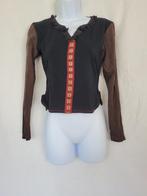 Grappig indianenshirt mt S, Ophalen of Verzenden, Zo goed als nieuw, Maat 36 (S), /