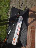 Worx telescopische heggenschaar wx252.9 met accu en oplader, Ophalen of Verzenden, Zo goed als nieuw, Accu