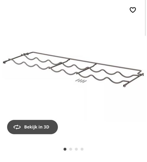 IVAR wijnrek, Huis en Inrichting, Woonaccessoires | Wijnrekken, Nieuw, Minder dan 50 cm, Ophalen