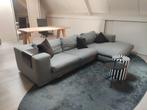 Leuke loungebank grijs van Goossens, Ophalen, Gebruikt, Stof