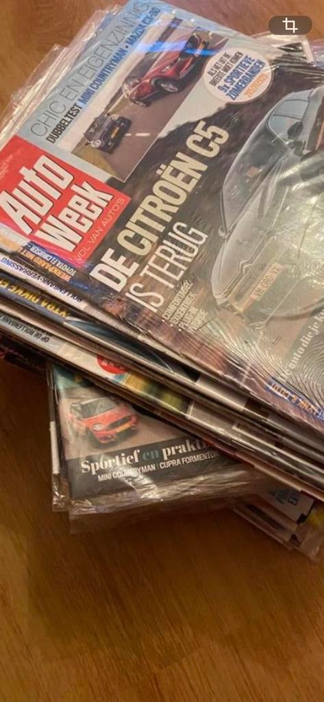 Doos vol Auto Week, Ophalen, Zo goed als nieuw