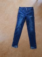 spijkerbroek, Ophalen, Blauw, Zo goed als nieuw, Maat 34 (XS) of kleiner