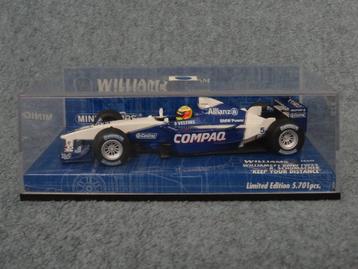 F1 BMW Williams FW23 "Keep Your Distance" Minichamps 1:43 beschikbaar voor biedingen