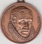 WILLEM  VAN  ORANJE   1584 - 1984, Postzegels en Munten, Penningen en Medailles, Ophalen of Verzenden