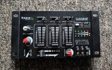 Ibiza sound DJ21USB-BT USB Mixer met Bluetooth beschikbaar voor biedingen