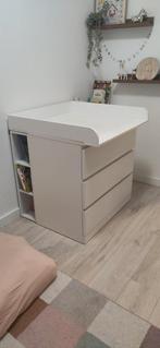 Verschoontafel en kastje voor IKEA Malm, Ophalen, Gebruikt, 70 cm of meer