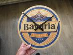 Oude Bavaria reclame klok van reuze bierviltje, Ophalen of Verzenden, Gebruikt, Gebruiksvoorwerp