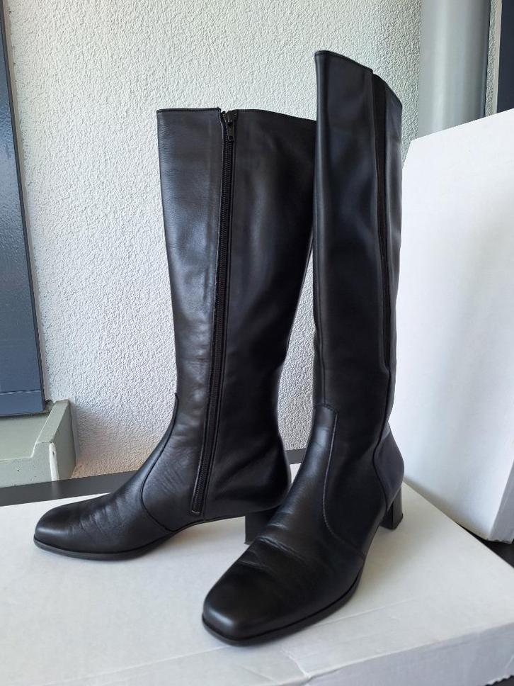 Schneider laarzen zwart, wijdte C, maat 38, elegant, Kleding | Dames, Schoenen, Zo goed als nieuw, Hoge laarzen, Zwart, Ophalen of Verzenden
